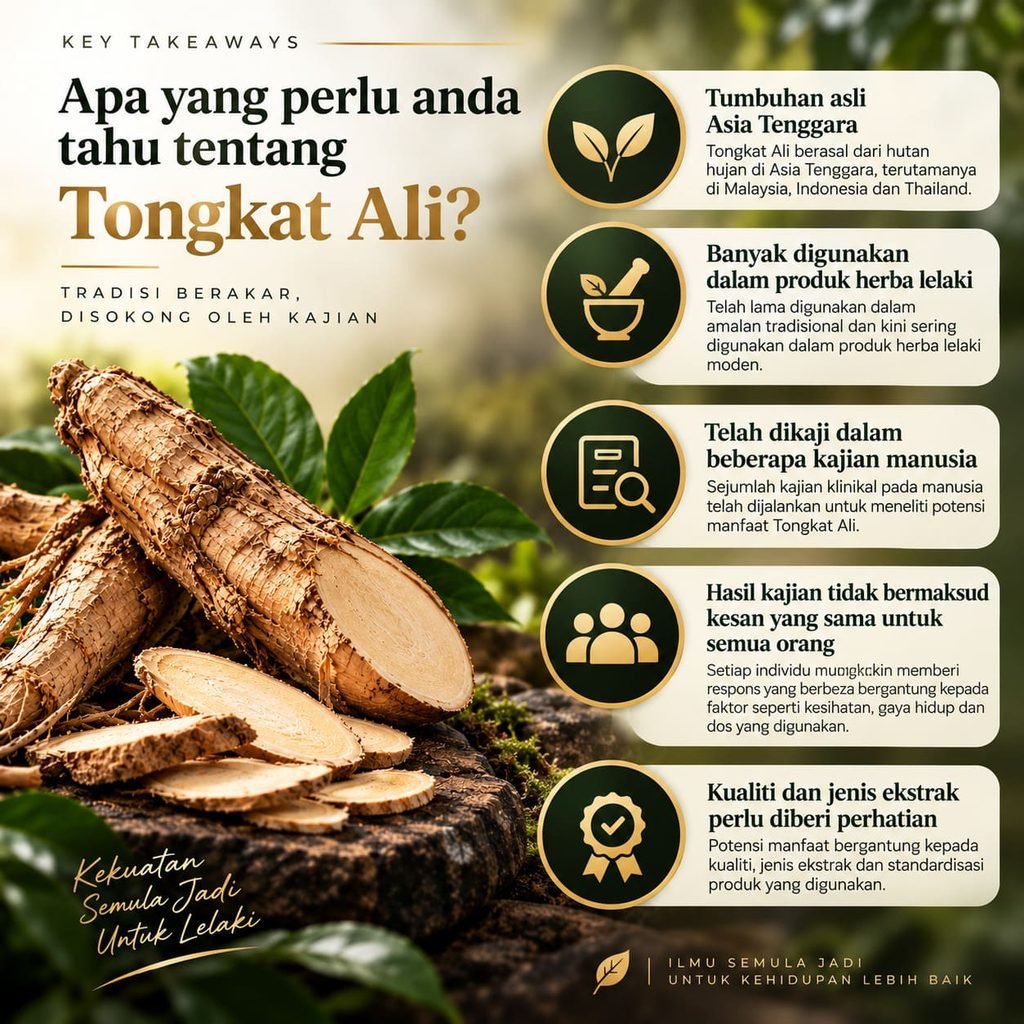 Kopi Ali Maca dengan Tongkat Ali, Maca, Ginseng, Goji dan Guarana